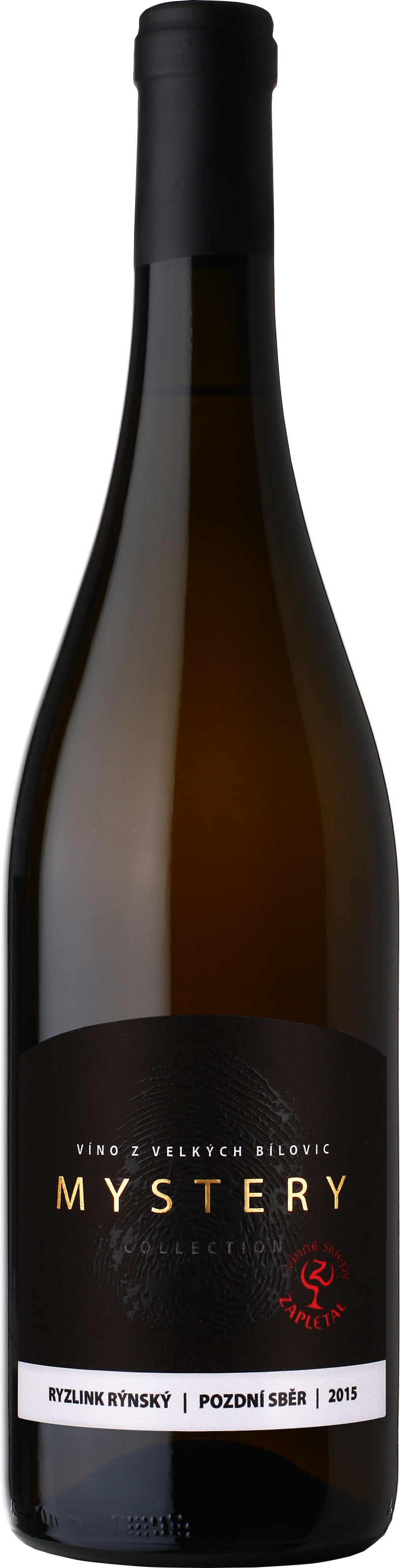 Chardonnay 2015 Mystery, Vinné sklepy Zapletal